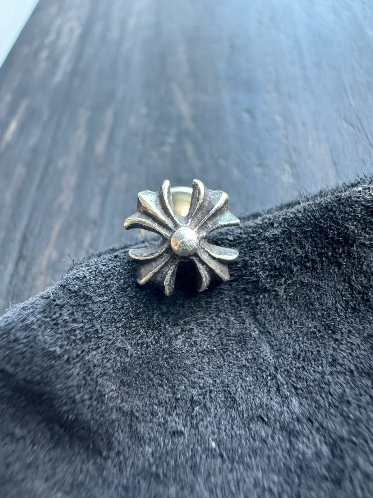 Cross earring